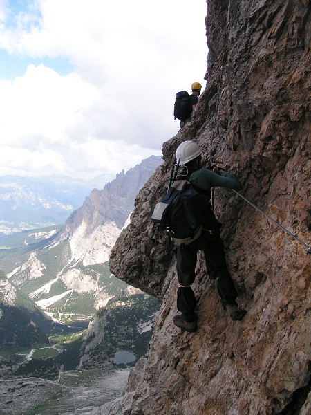 FERRATA TOMASELLI NA FANISSPITZE 2989 M